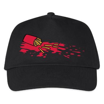 Tatort Français frites - Casquette de baseball Enfant - noir - Devant