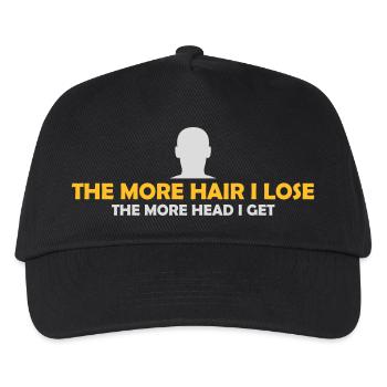 J’ai plus de tête - Casquette de baseball Enfant - noir - Devant