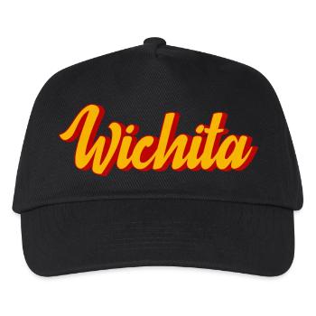 Wichita Kansas - Kids’ Baseball Cap - black - Front
