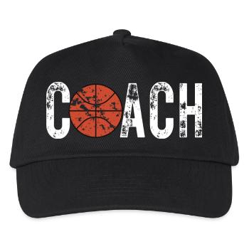 BASKETBALL COACH Design for Men and Women - Kids’ Baseball Cap - black - Front