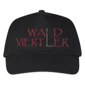 WaLdviertLer - Kids’ Baseball Cap - black - Front