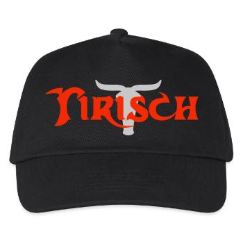 Tirisch Folk-Rock - Kinder Basecap - Schwarz - Vorne
