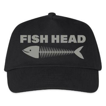 FISH HEAD - Kinder Basecap - Schwarz - Vorne