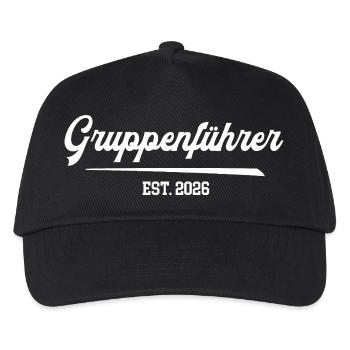 Group Leader Group Leader Team Leader 2026 - Kids’ Baseball Cap - black - Front