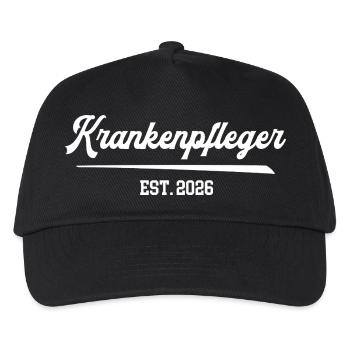 Krankenpfleger 2026 Beruf Pfleger Krankenpflege - Kinder Basecap - Schwarz - Vorne