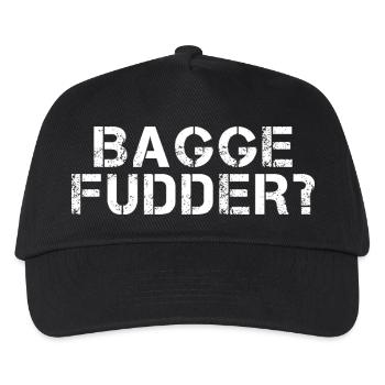 BAGGEFUDDER Hessisch Spruch Hessen lustig - Kids’ Baseball Cap - black - Front
