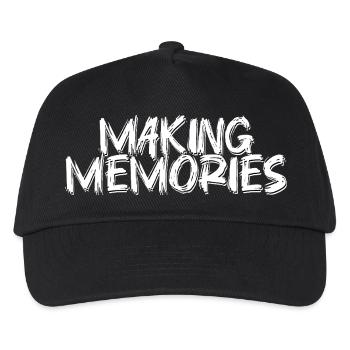 Making Memories Brush Schrift - Kinder Basecap - Schwarz - Vorne