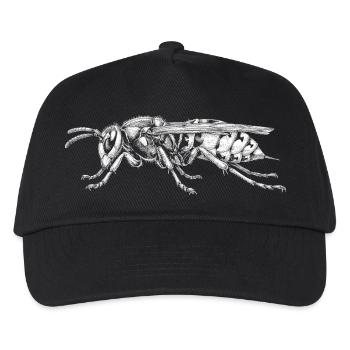 guêpe - Casquette de baseball Enfant - noir - Devant