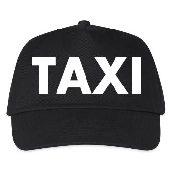 Taxi - Kinder Basecap - Schwarz - Vorne
