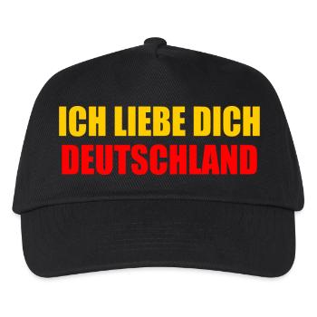 I love you Germany - Kids’ Baseball Cap - black - Front