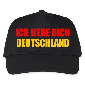 I love you Germany - Kids’ Baseball Cap - black - Front