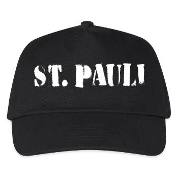 Hamburg St. Pauli - Kinder Basecap - Schwarz - Vorne
