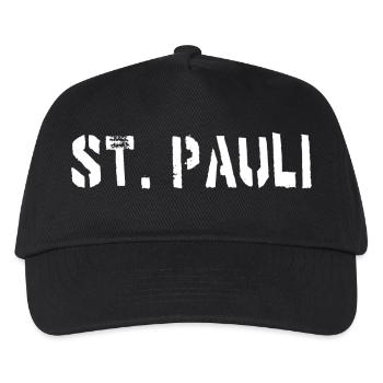 Hamburg St. Pauli - Kinder Basecap - Schwarz - Vorne