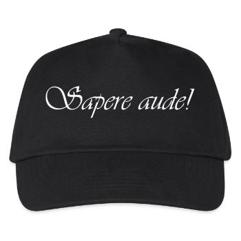 Sapere aude! - Kids’ Baseball Cap - black - Front
