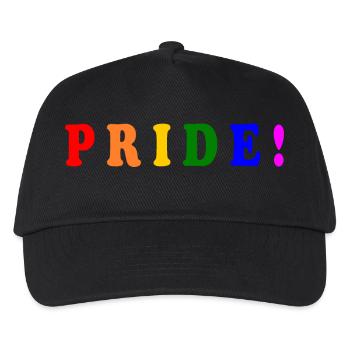 Pride - Kinder Basecap - Schwarz - Vorne