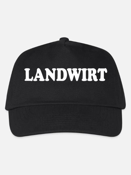 Landwirt - Kinder Basecap - Schwarz