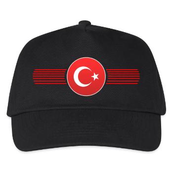 Turkey - Türkiye - Kids’ Baseball Cap - black - Front