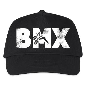 BMX - Kinder Basecap - Schwarz - Vorne