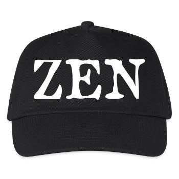 ZEN - Kinder Basecap - Schwarz - Vorne
