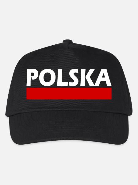 Polska - Kinder Basecap - Schwarz