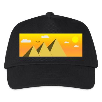 Egypt Egypt Cairo Holiday Pyramid Gift Idea - Kids’ Baseball Cap - black - Front