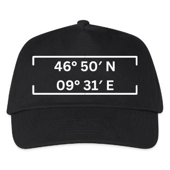 Coordinates Chur Minimalist - Kids’ Baseball Cap - black - Front