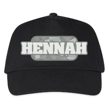 Health and Medical Hennah - Kids’ Baseball Cap - black - Front