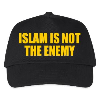 Islam is not the enemy - Kinder Basecap - Schwarz - Vorne