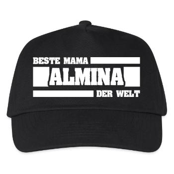 Mother Almina - Kids’ Baseball Cap - black - Front