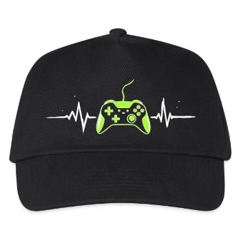 Gamer Video Games Console Gaming Birthday Gaming - Kids’ Baseball Cap - black - Front
