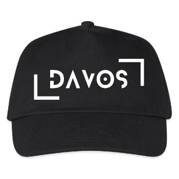 Davos - Kids’ Baseball Cap - black - Front