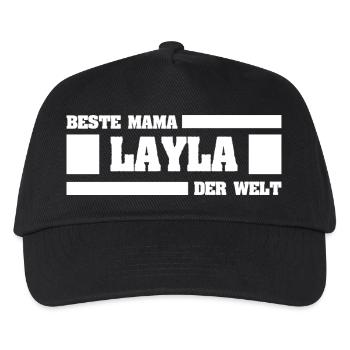 Mother Layla - Kids’ Baseball Cap - black - Front