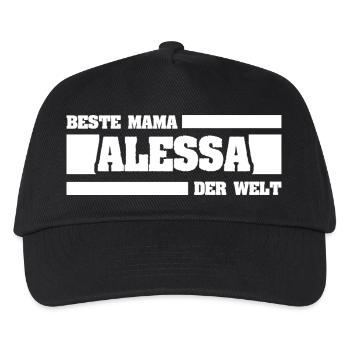 Mother Alessa - Kids’ Baseball Cap - black - Front