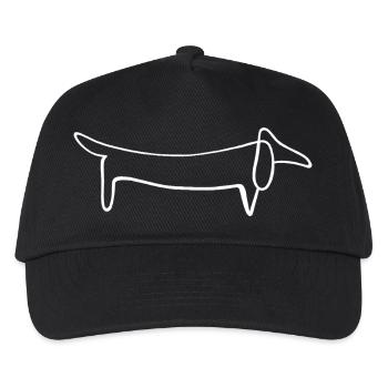 dog - Kids’ Baseball Cap - black - Front