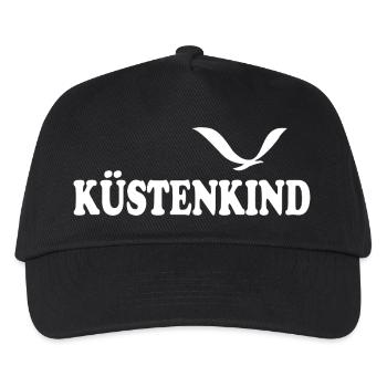 Coastal Child - Kids’ Baseball Cap - black - Front