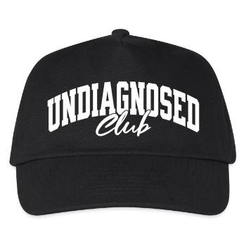 Undiagnosed Club - Kinder Basecap - Schwarz - Vorne