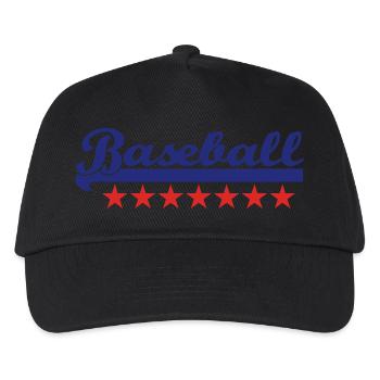baseball - Kinder Basecap - Schwarz - Vorne