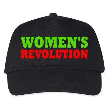 Womens revolution - Kinder Basecap - Schwarz - Vorne