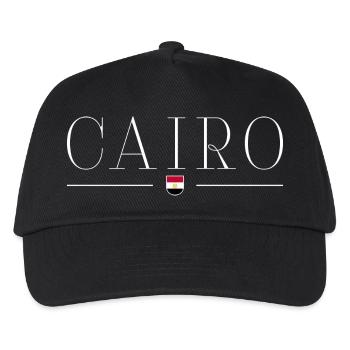 Cairo T-Shirt Outfit Design - Kids’ Baseball Cap - black - Front