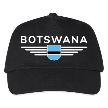 Botswana T-Shirt für Fans - Kinder Basecap - Schwarz - Vorne