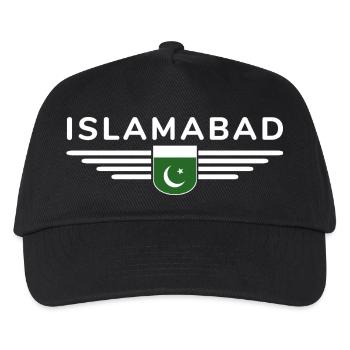 Islamabad Design – Style de la capitale - Casquette de baseball Enfant - noir - Devant