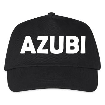 Azubi - Kinder Basecap - Schwarz - Vorne