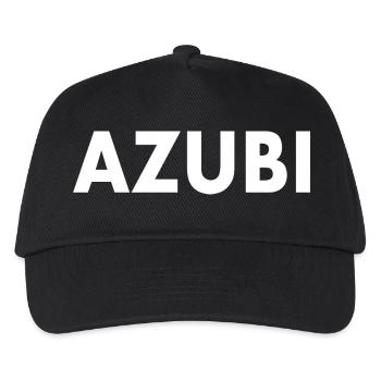 Azubi - Kinder Basecap - Schwarz - Vorne
