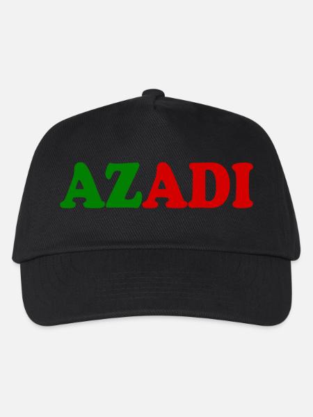 Azadi - Kinder Basecap - Schwarz