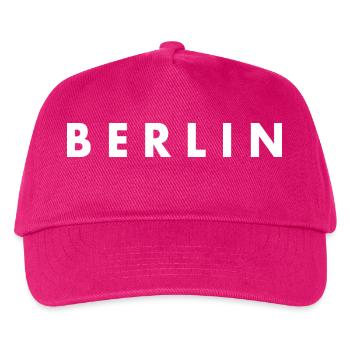 Berlin - Casquette de baseball Enfant - fuchsia - Devant