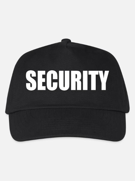 Security - Kinder Basecap - Schwarz