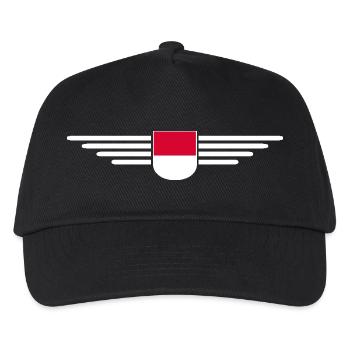 Monaco Design – Le style pour les fans de la Principauté - Casquette de baseball Enfant - noir - Devant