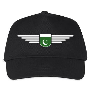 Pakistan Design – Proud of the homeland - Kids’ Baseball Cap - black - Front