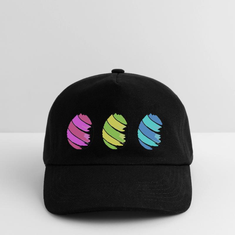 eggs eggs easter easteregg easter eggs easter75 Kids’ Baseball Cap