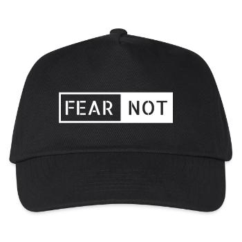 fear not in the bar - Kids’ Baseball Cap - black - Front